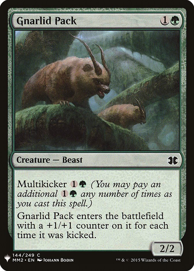 Gnarlid Pack [Mystery Booster] Magic: The Gathering