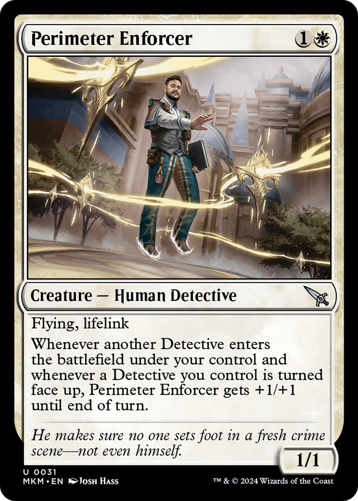 Perimeter Enforcer [Murders at Karlov Manor] Magic: The Gathering