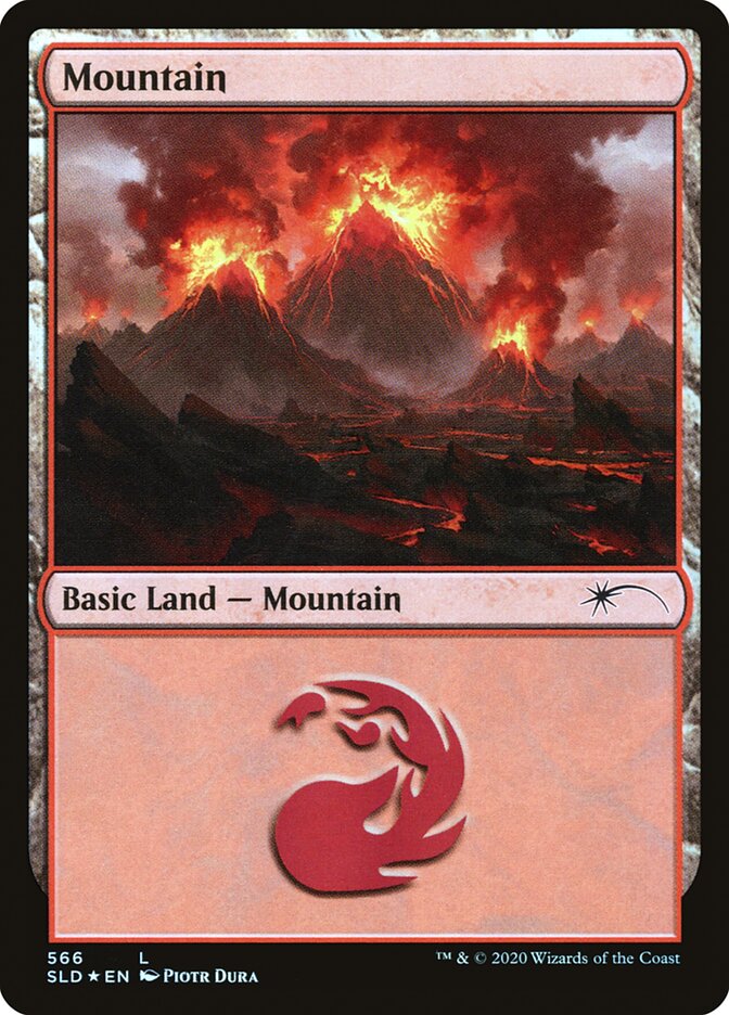 Mountain (Seismic) (566) [Secret Lair Drop Promos] Magic: The Gathering