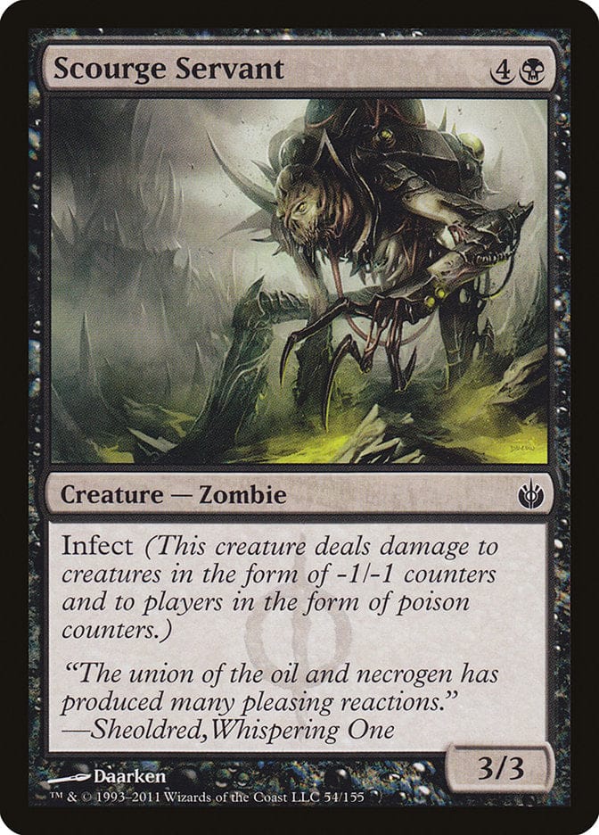 Scourge Servant [Mirrodin Besieged] Magic: The Gathering