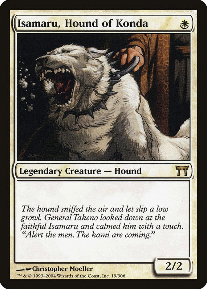 Isamaru, Hound of Konda [Champions of Kamigawa] Magic: The Gathering