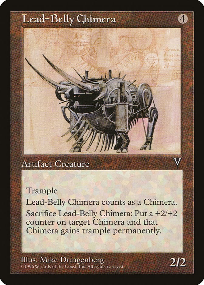 Lead-Belly Chimera [Visions] Magic: The Gathering