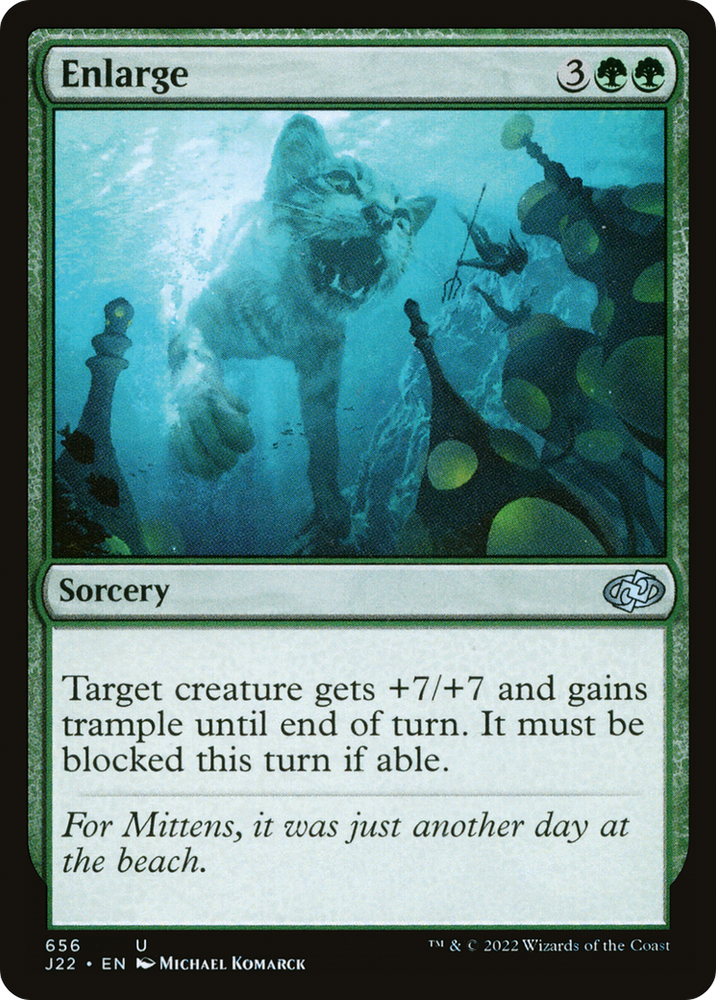 Enlarge [Jumpstart 2022] Magic: The Gathering