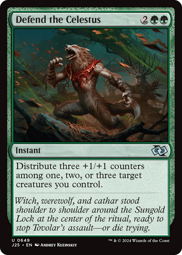 Defend the Celestus [Foundations Jumpstart] Magic: The Gathering