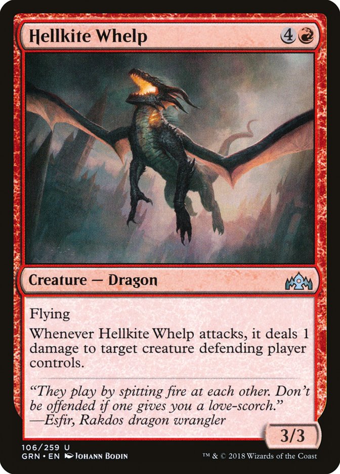 Hellkite Whelp [Guilds of Ravnica] Magic: The Gathering