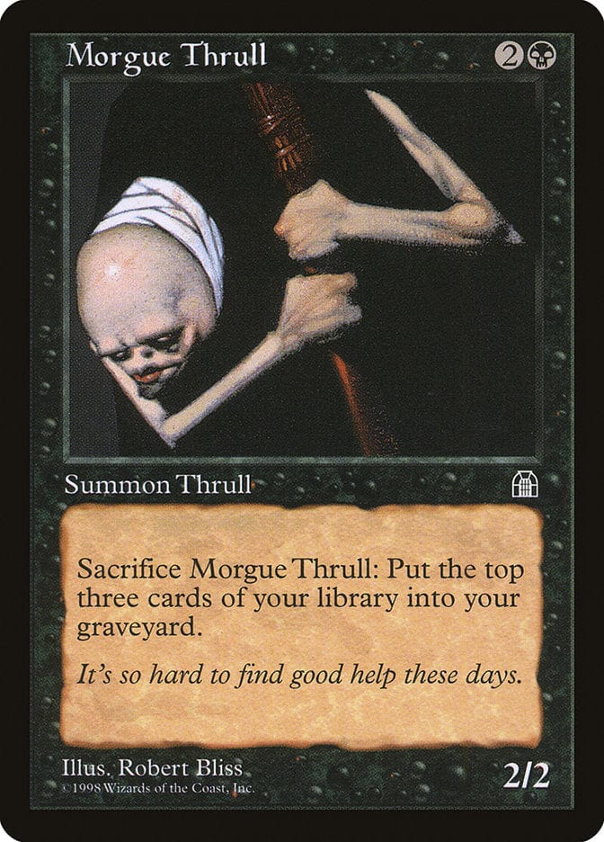 Morgue Thrull [Stronghold] Magic: The Gathering