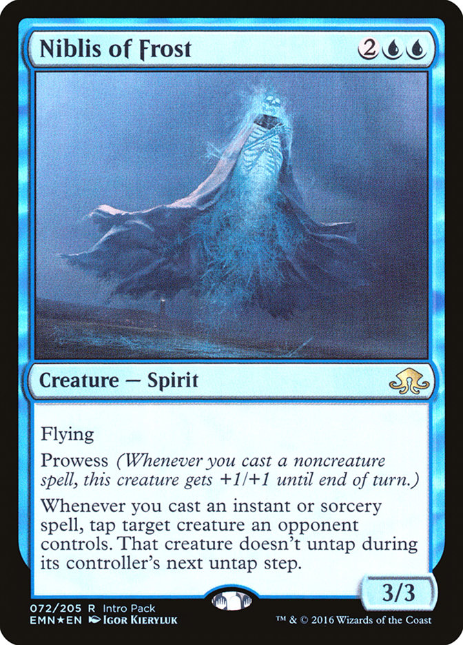 Niblis of Frost (Intro Pack) [Eldritch Moon Promos] Magic: The Gathering