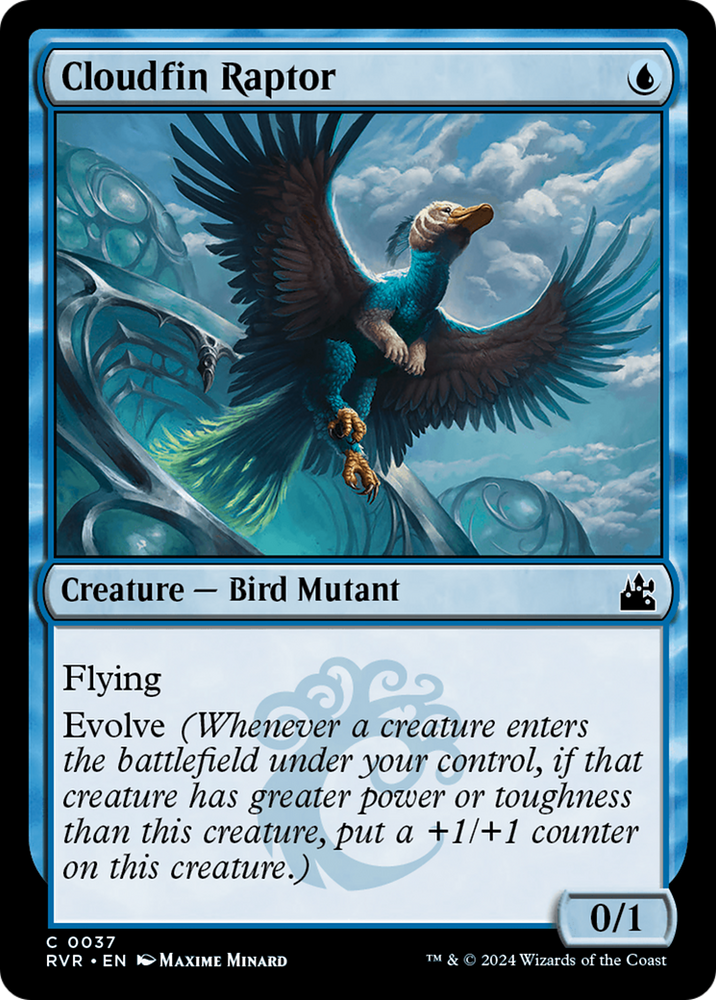 Cloudfin Raptor [Ravnica Remastered] Magic: The Gathering