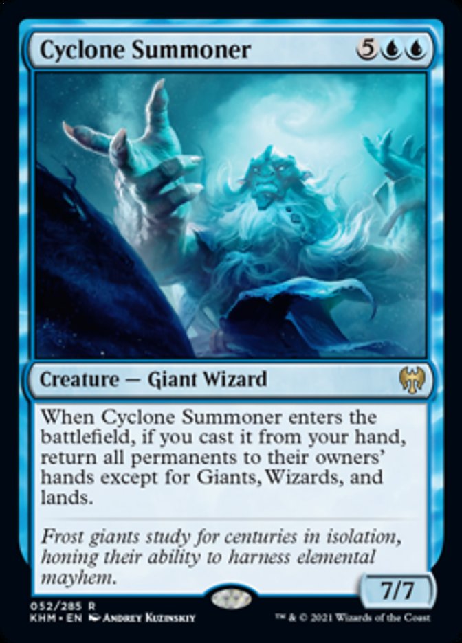 Cyclone Summoner [Kaldheim] Magic: The Gathering