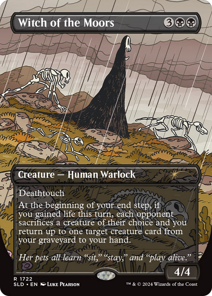 Witch of the Moors (Rainbow Foil) [Secret Lair Drop Series] Magic: The Gathering
