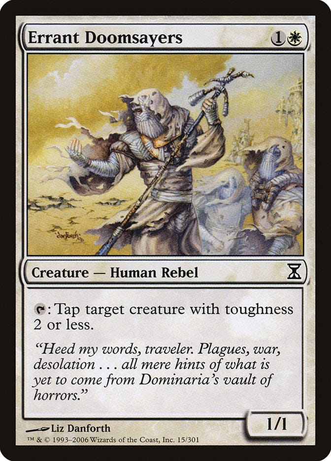 Errant Doomsayers [Time Spiral] Magic: The Gathering