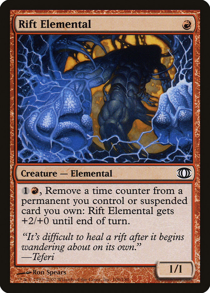 Rift Elemental [Future Sight] Magic: The Gathering
