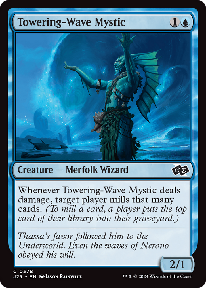 Towering-Wave Mystic [Foundations Jumpstart] Magic: The Gathering