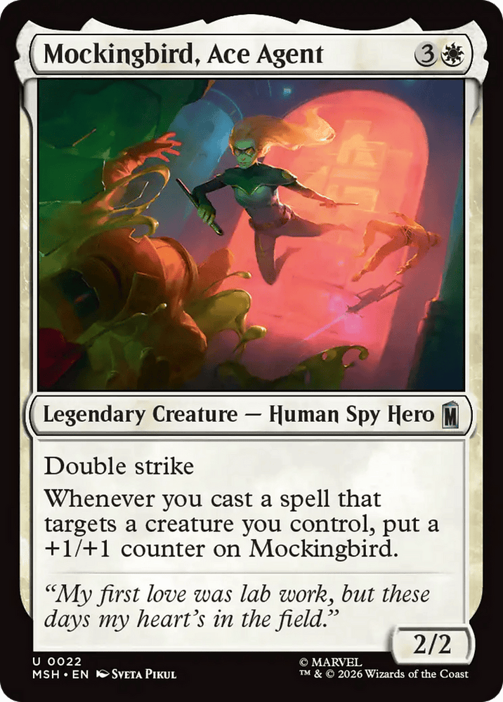 Mockingbird, Ace Agent [Marvel Super Heroes]
