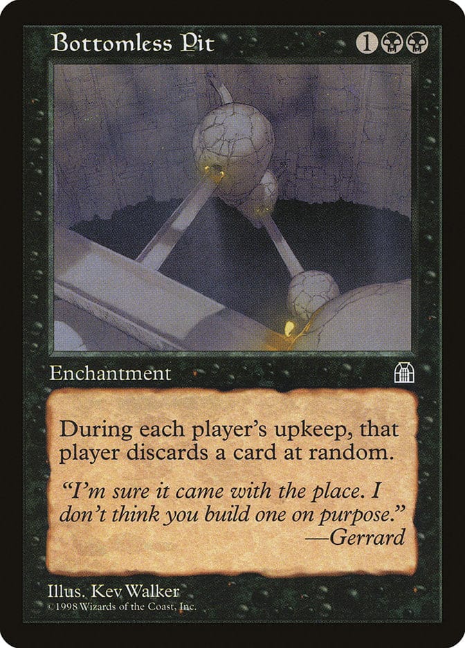 Bottomless Pit [Stronghold] Magic: The Gathering