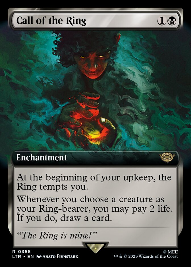 Call of the Ring (Extended Art) [The Lord of the Rings: Tales of Middle-Earth] Magic: The Gathering