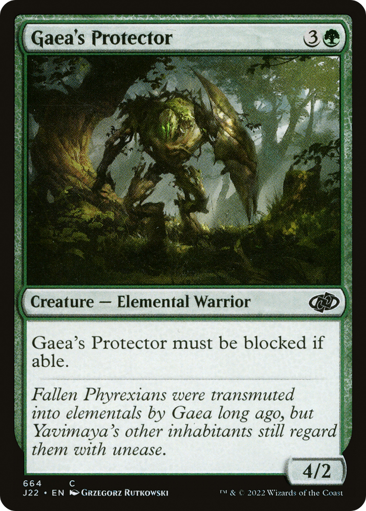 Gaea's Protector [Jumpstart 2022] Magic: The Gathering