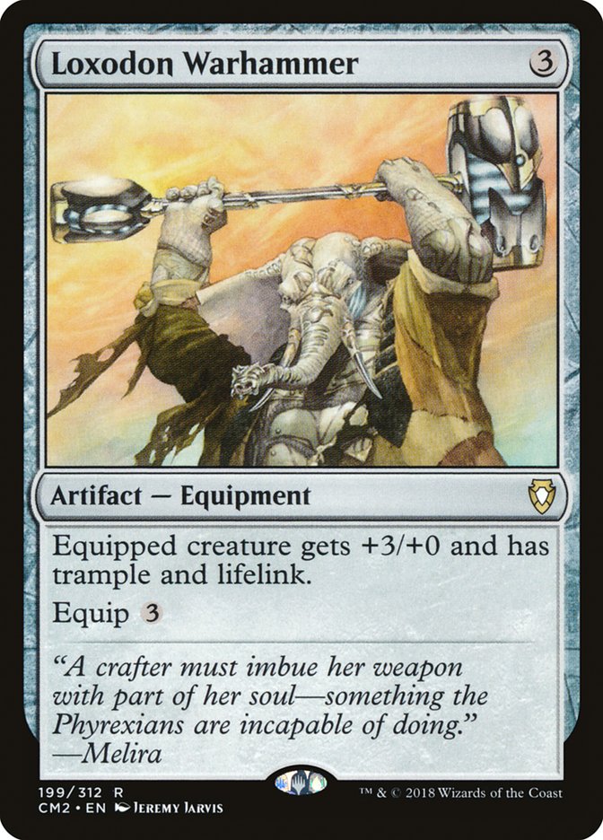 Loxodon Warhammer [Commander Anthology Volume II] Magic: The Gathering