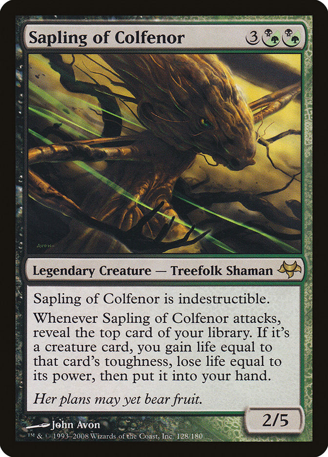 Sapling of Colfenor [Eventide] Magic: The Gathering