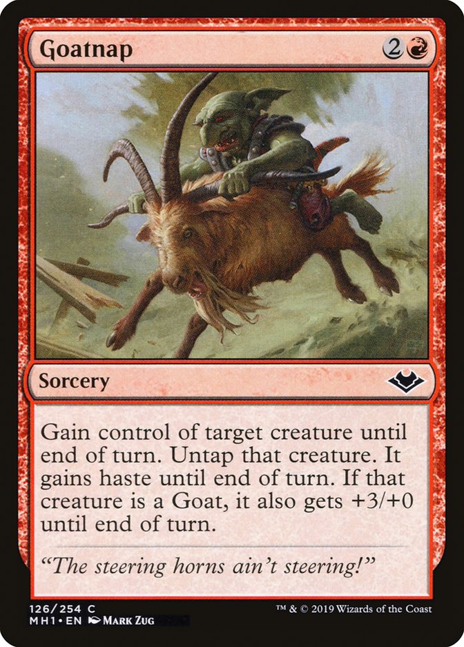 Goatnap [Modern Horizons] Magic: The Gathering