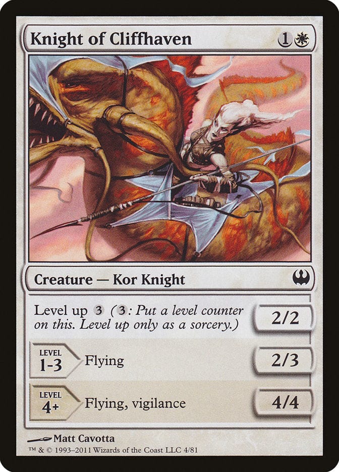 Knight of Cliffhaven [Duel Decks: Knights vs. Dragons] Magic: The Gathering