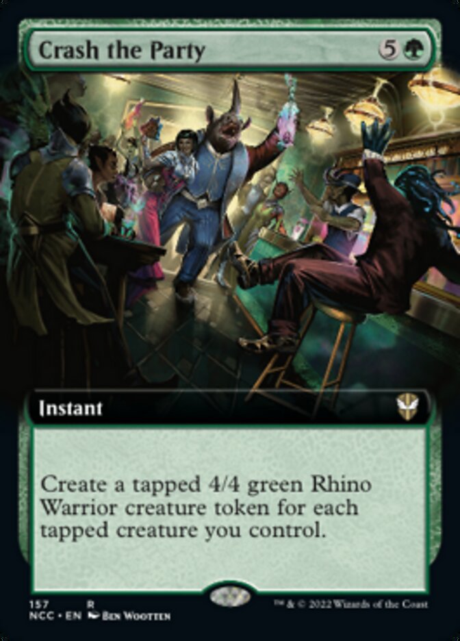 Crash the Party (Extended Art) [Streets of New Capenna Commander] Magic: The Gathering