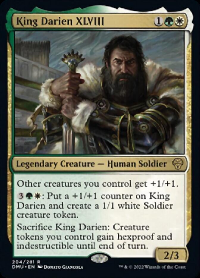 King Darien XLVIII [Dominaria United] Magic: The Gathering