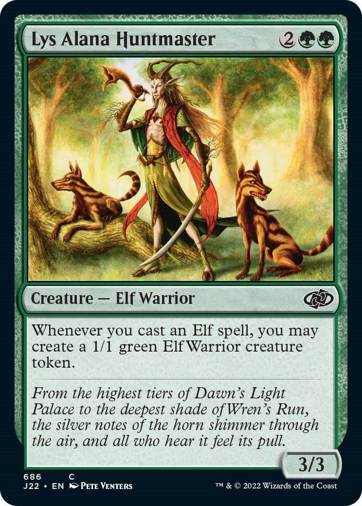 Lys Alana Huntmaster [Jumpstart 2022] Magic: The Gathering