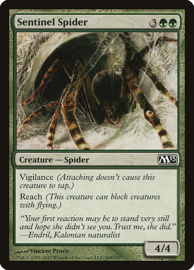 Sentinel Spider [Magic 2013] Magic: The Gathering