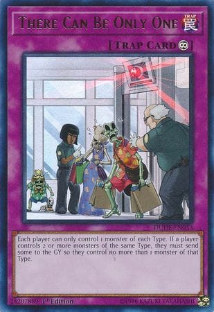 There Can Be Only One [DUDE-EN053] Ultra Rare - Yugioh Cards For Your TCG Needs!