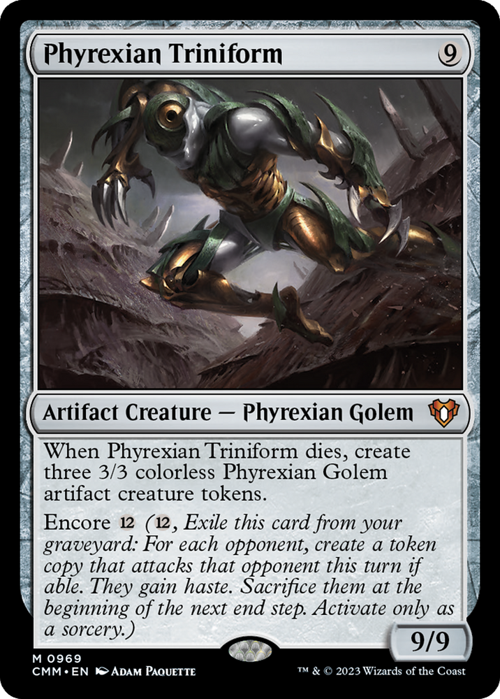 Phyrexian Triniform [Commander Masters] Magic: The Gathering