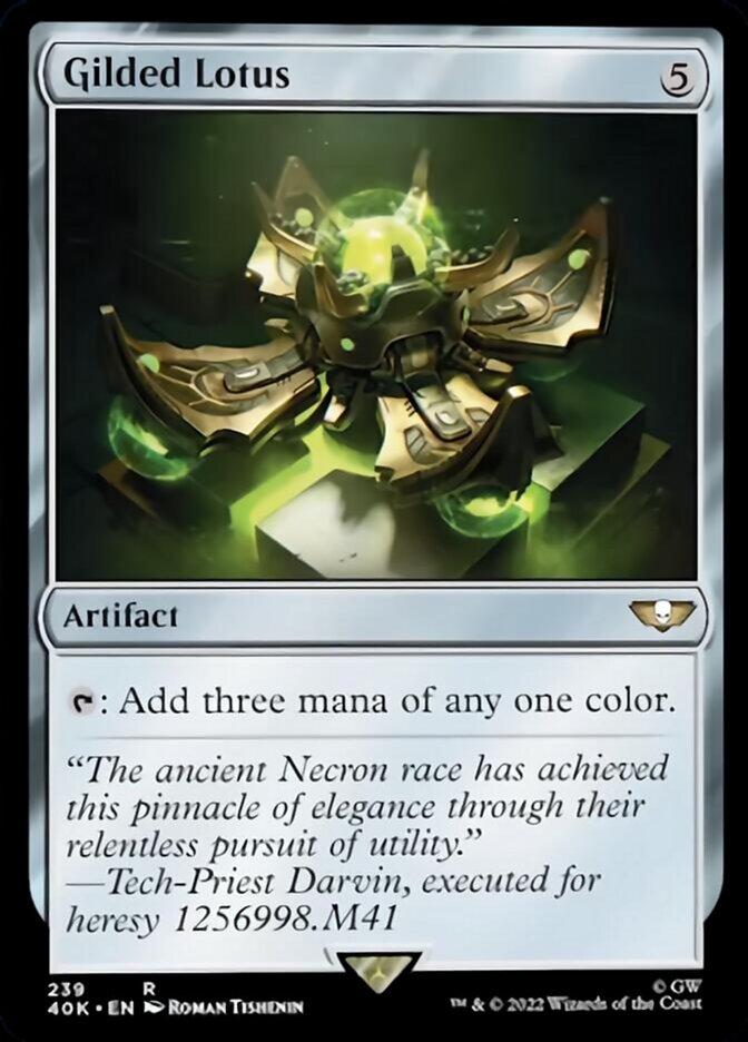 Gilded Lotus [Warhammer 40,000] Magic: The Gathering