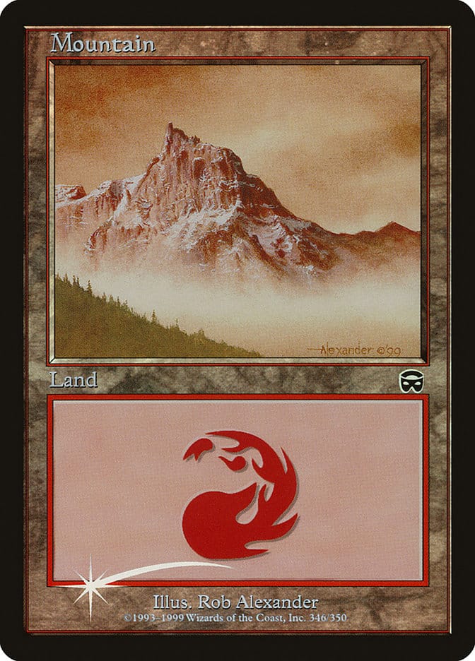 Mountain (11) [Arena League 2000] Magic: The Gathering
