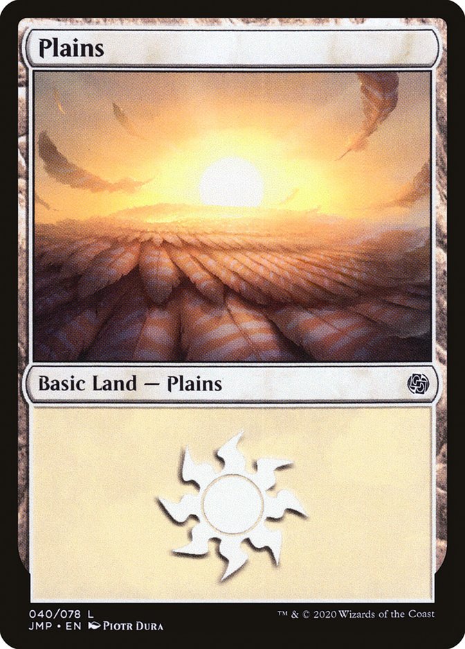 Plains (40) [Jumpstart] Magic: The Gathering