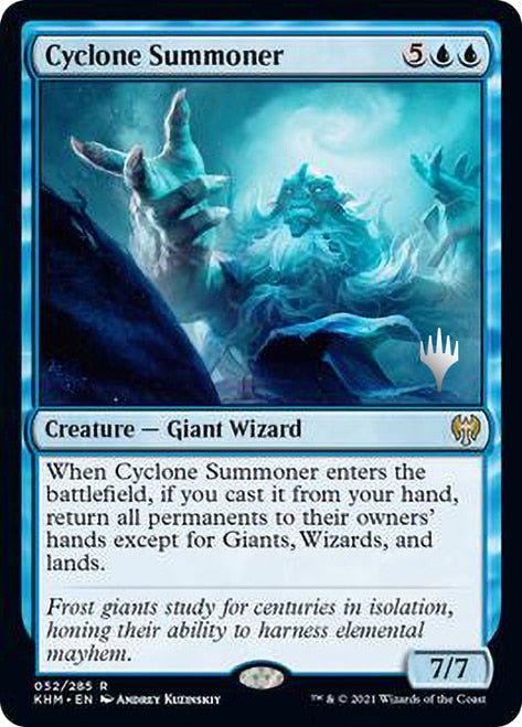 Cyclone Summoner (Promo Pack) [Kaldheim Promos] Magic: The Gathering
