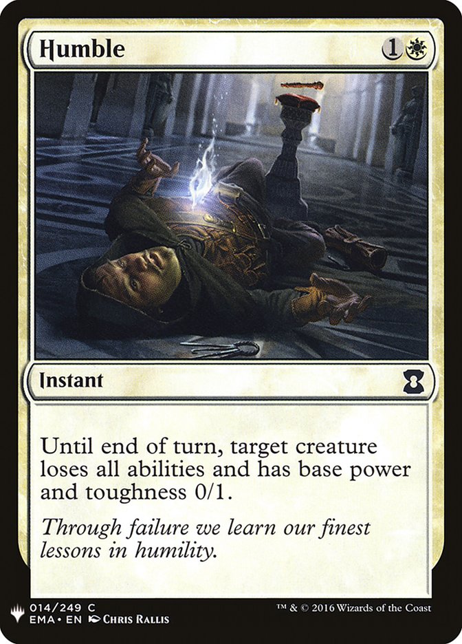 Humble [Mystery Booster] Magic: The Gathering