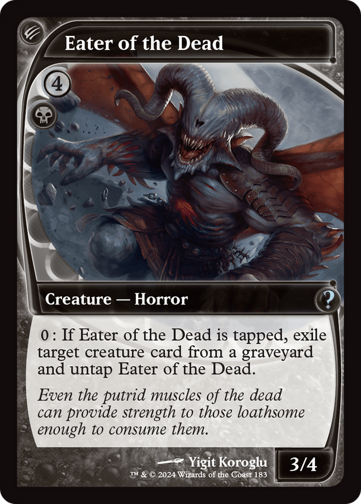 Eater of the Dead (Future Sight) [Mystery Booster 2] Magic: The Gathering