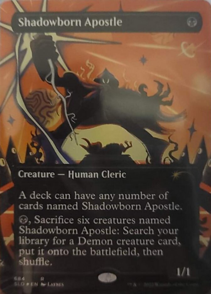 Shadowborn Apostle (Borderless) (684) [Secret Lair Drop Promos] Magic: The Gathering