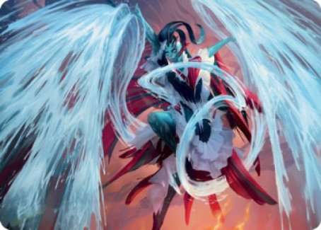 Torrent Sculptor Art Card [Strixhaven: School of Mages Art Series] Magic: The Gathering