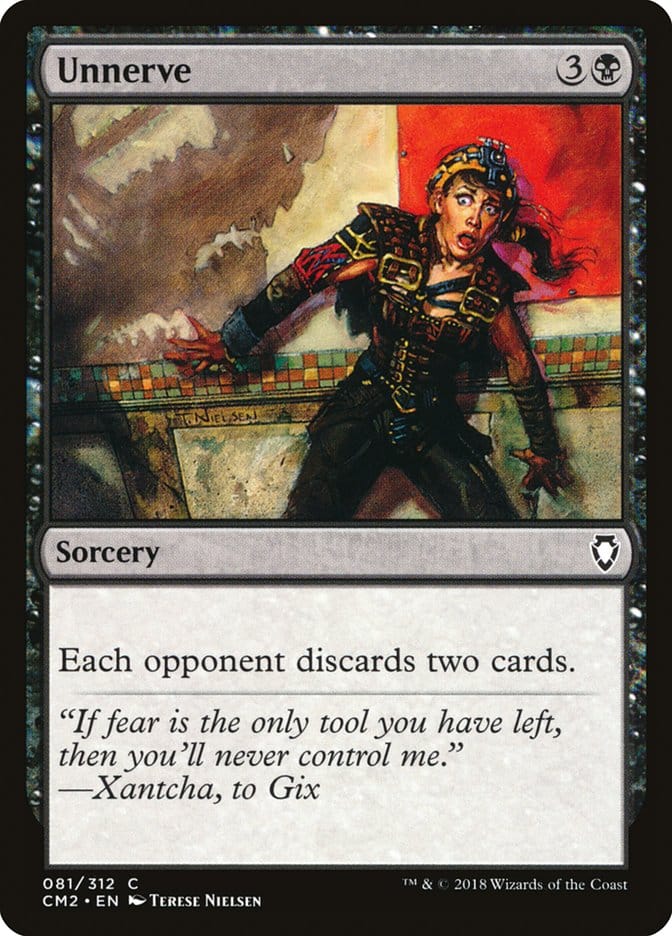 Unnerve [Commander Anthology Volume II] Magic: The Gathering