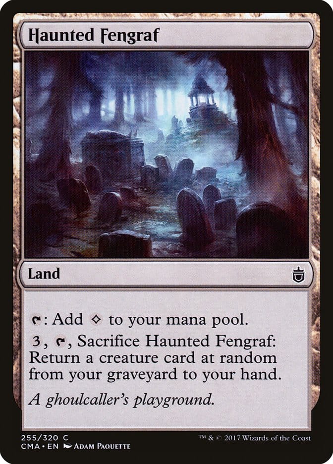 Haunted Fengraf [Commander Anthology] Magic: The Gathering