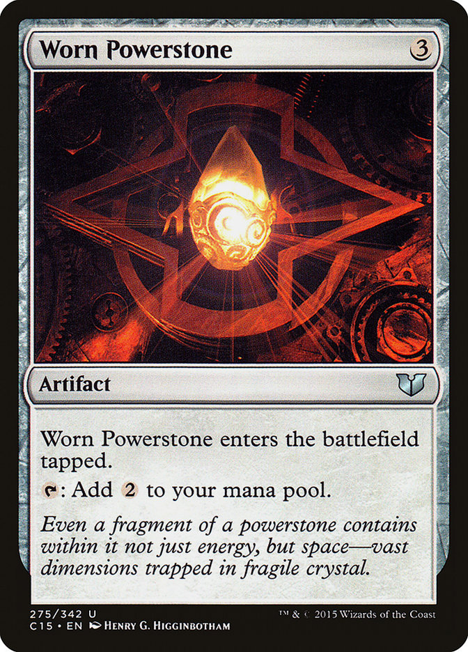 Worn Powerstone [Commander 2015] Magic: The Gathering