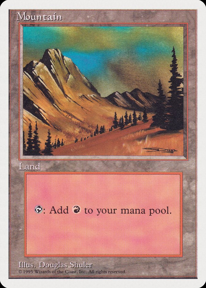Mountain (Brown Soil) [Rivals Quick Start Set] Magic: The Gathering
