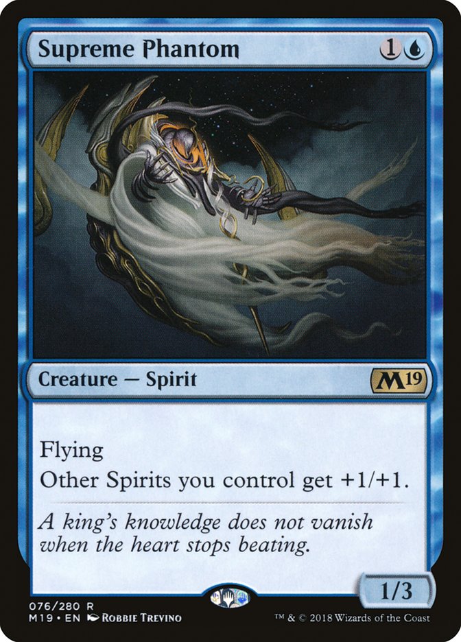 Supreme Phantom [Core Set 2019] Magic: The Gathering