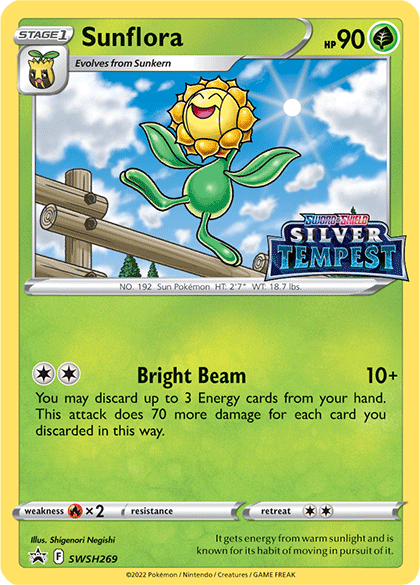 Sunflora (SWSH269) (Prerelease) [Sword & Shield: Black Star Promos] Pokémon