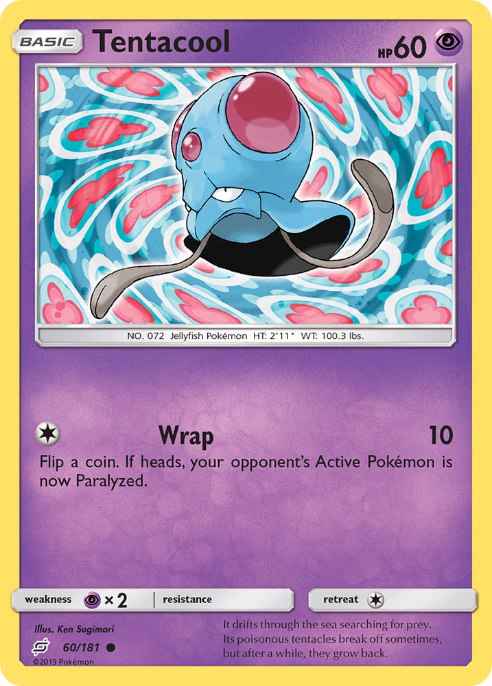 Tentacool (60/181) [Sun & Moon: Team Up] Pokémon