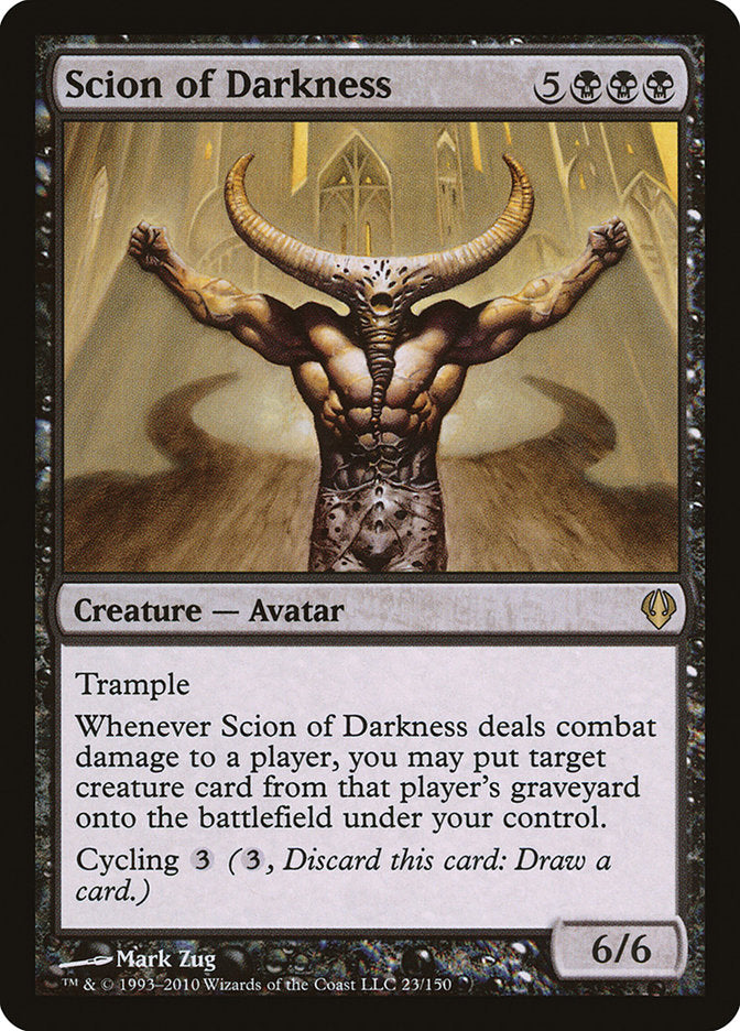 Scion of Darkness [Archenemy] Magic: The Gathering
