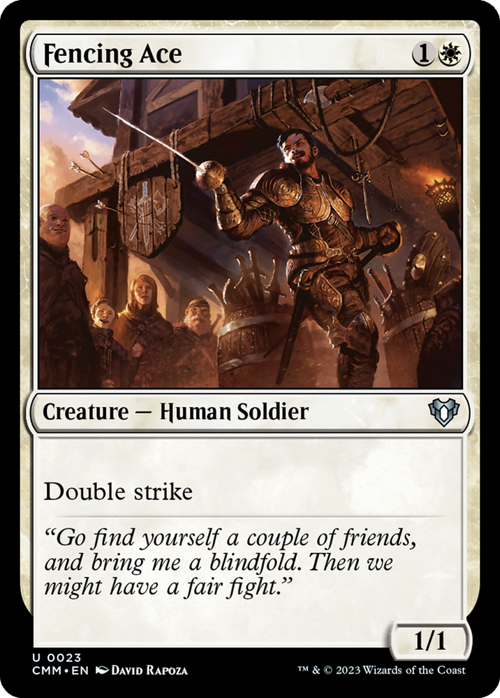Fencing Ace [Commander Masters] Magic: The Gathering