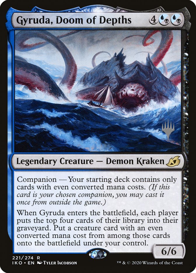 Gyruda, Doom of Depths (Promo Pack) [Ikoria: Lair of Behemoths Promos] Magic: The Gathering