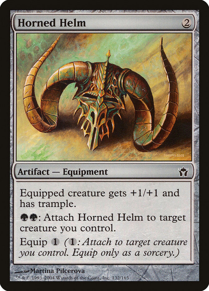 Horned Helm [Fifth Dawn] Magic: The Gathering